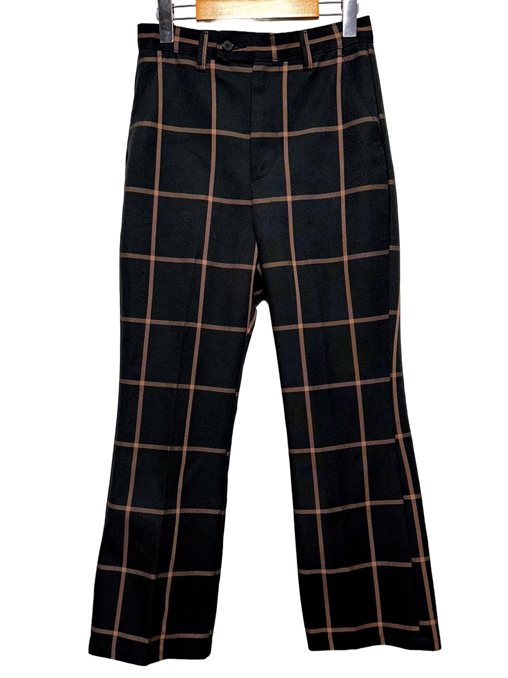 Levi’s Premium Math Club Flare Windowpane Pants W26 L27